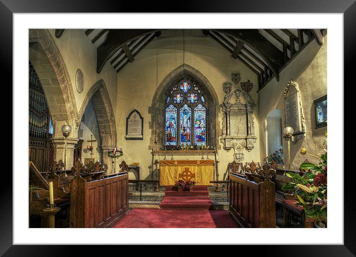 St Marys Framed Mounted Print by Ian Mitchell