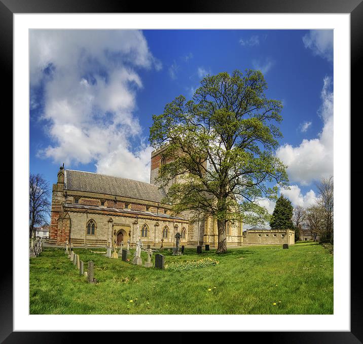 Cathedral in Spring Framed Mounted Print by Ian Mitchell