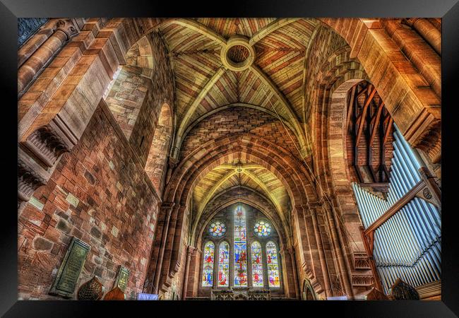 St Mary Architecture Framed Print by Ian Mitchell