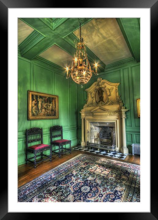 Olde Sitting Room Framed Mounted Print by Ian Mitchell
