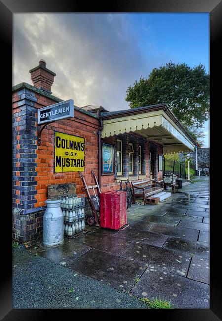 Olde Station Framed Print by Ian Mitchell