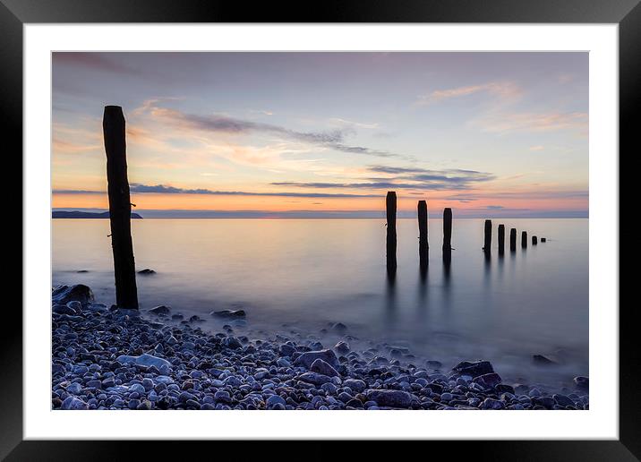  Ocean Sunrise  Framed Mounted Print by Ian Mitchell