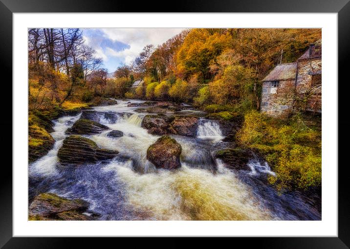 Down By The River  Framed Mounted Print by Ian Mitchell