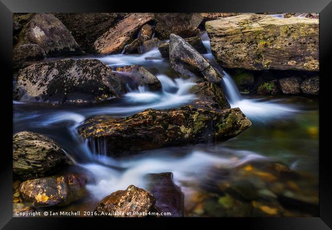 Gentle Flow Framed Print by Ian Mitchell