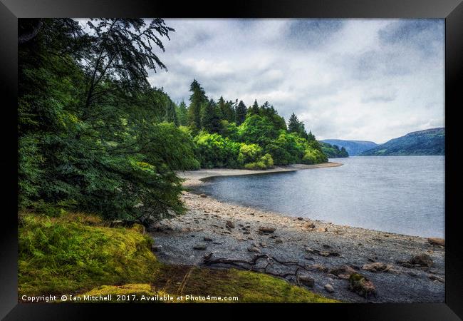 Llyn Vyrnwy Framed Print by Ian Mitchell