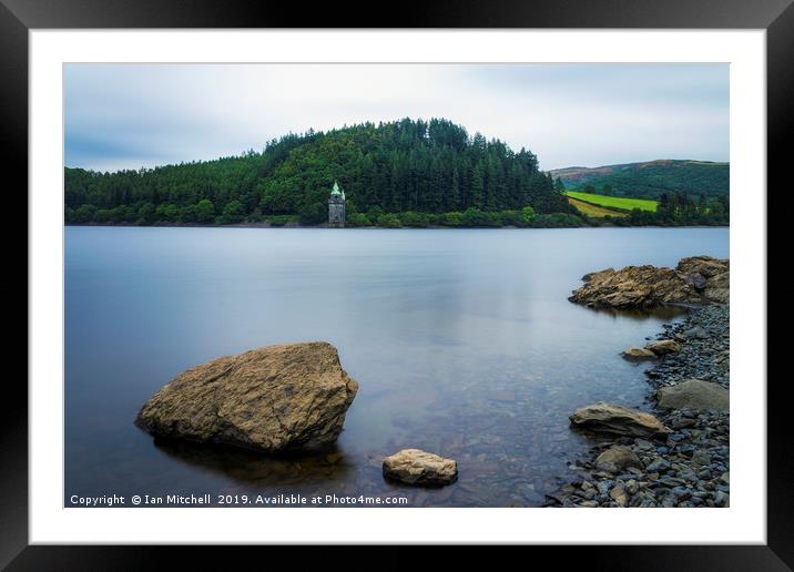 Lake Vyrnwy Framed Mounted Print by Ian Mitchell