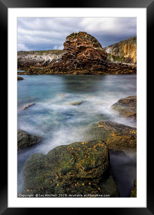 Gwenfaens Pillar Framed Mounted Print by Ian Mitchell