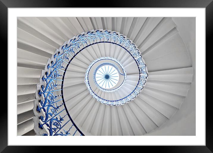 The Tulip Stairs Framed Mounted Print by Matthew Train