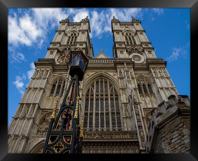6pm at Westminster Abbey Framed Print by Nick Hillman