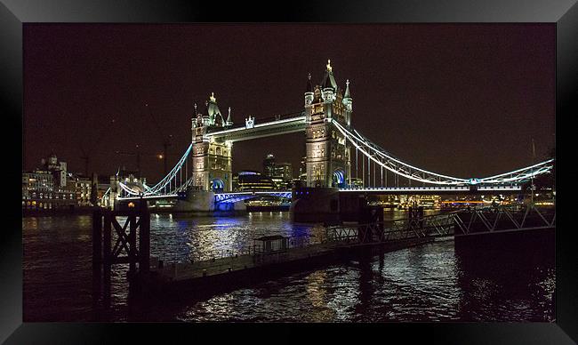 Tower Bridge, London Framed Print by Nick Hillman