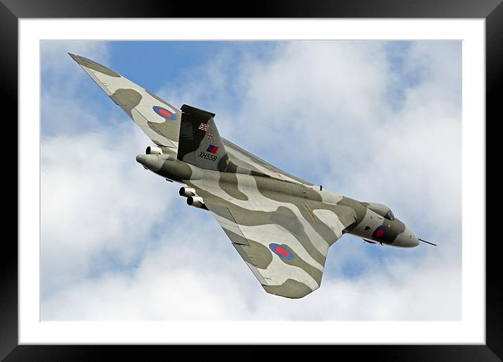 Vulcan bomber Framed Mounted Print by Rachel & Martin Pics