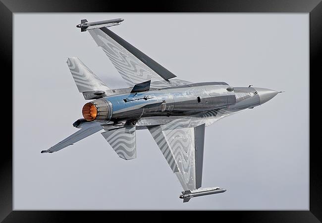 Belgian F-16 Framed Print by Rachel & Martin Pics