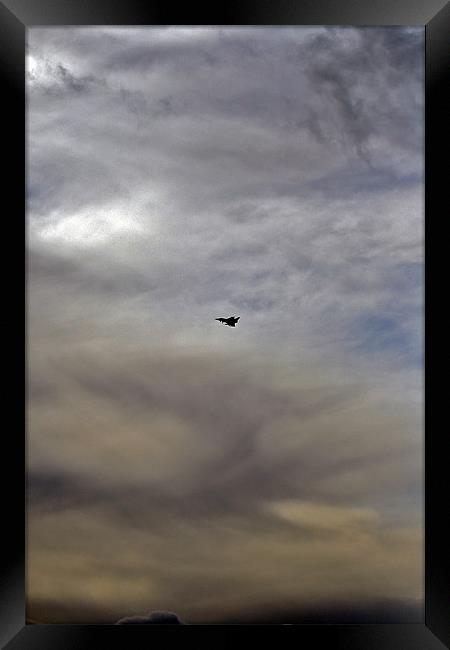 Moody skies typhoon Framed Print by Rachel & Martin Pics