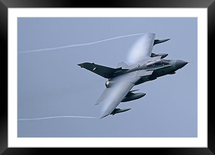 Tornado topside vapour pass Framed Mounted Print by Rachel & Martin Pics