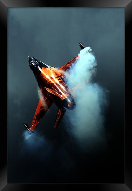 Into the Storm Framed Print by Keith Campbell