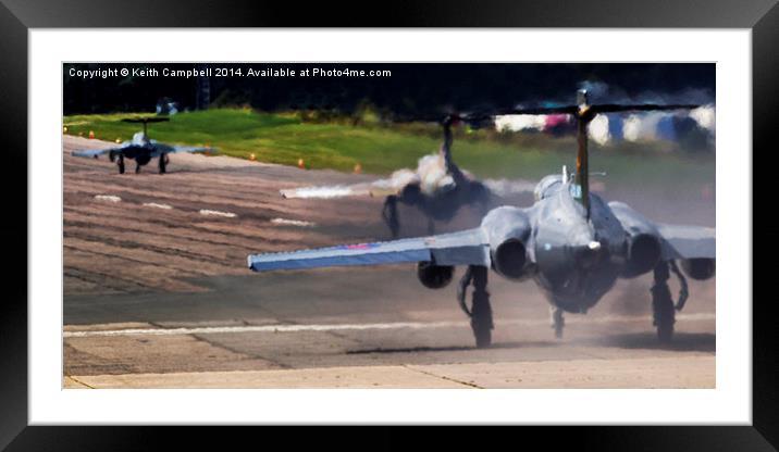  Buccaneer Stream Launch Framed Mounted Print by Keith Campbell