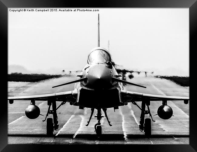 Typhoon Pair Framed Print by Keith Campbell