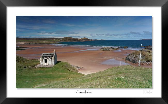 Firemore beach Scottish Highlands Framed Print by JC studios LRPS ARPS