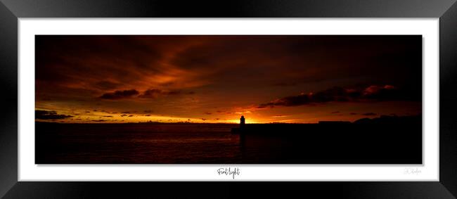 Wick harbour sunrise Framed Print by JC studios LRPS ARPS