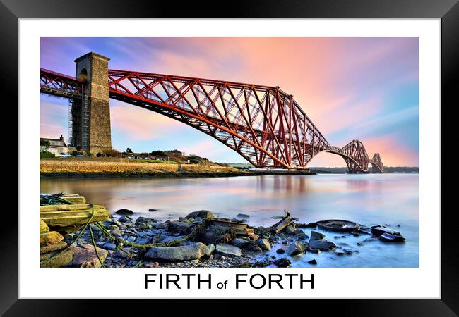 FIRTH of FORTH the iconic rail bridge Framed Print by JC studios LRPS ARPS