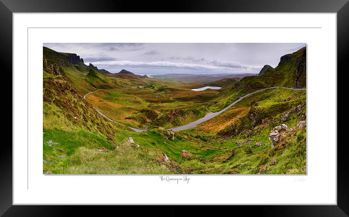    The Quiraing on Skye Framed Mounted Print by JC studios LRPS ARPS