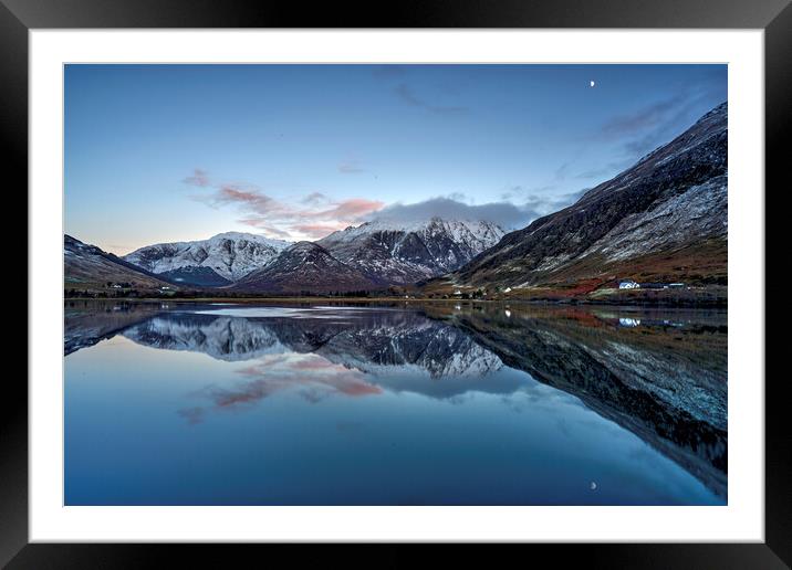  Mountain reflection Framed Mounted Print by JC studios LRPS ARPS