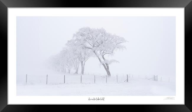 ITS BALTIC...... As winter takes hold Framed Print by JC studios LRPS ARPS