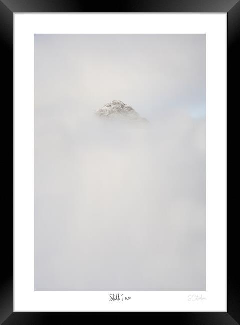 Still I rise.. Glencoe,  Framed Print by JC studios LRPS ARPS