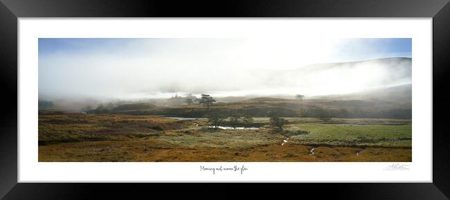 Morning mist across the glen Framed Print by JC studios LRPS ARPS