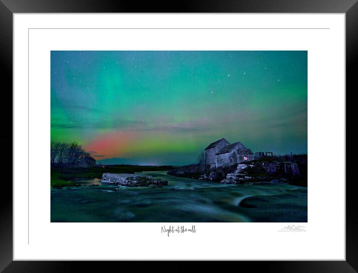 Night at the mill Framed Mounted Print by JC studios LRPS ARPS