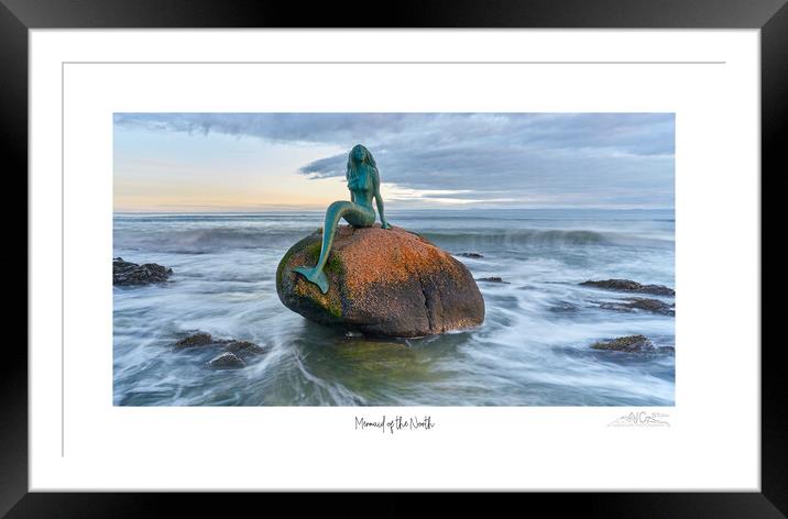 Mermaid of the North  Framed Mounted Print by JC studios LRPS ARPS