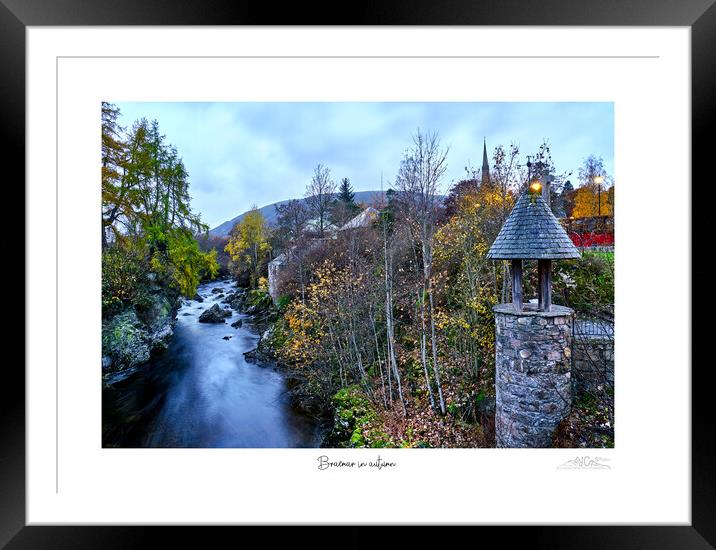  Braemar in autumn Framed Mounted Print by JC studios LRPS ARPS