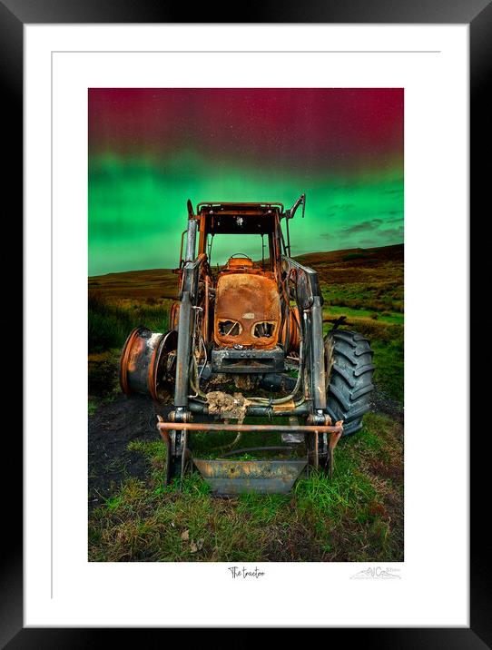 The Tractor  Framed Mounted Print by JC studios LRPS ARPS