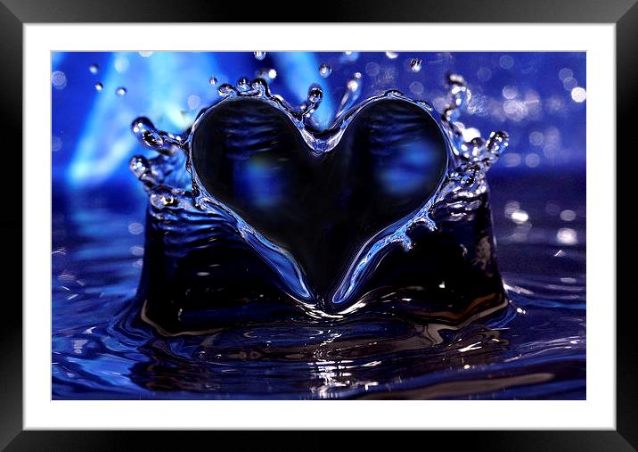  Love heart by JCstudios Framed Mounted Print by JC studios LRPS ARPS