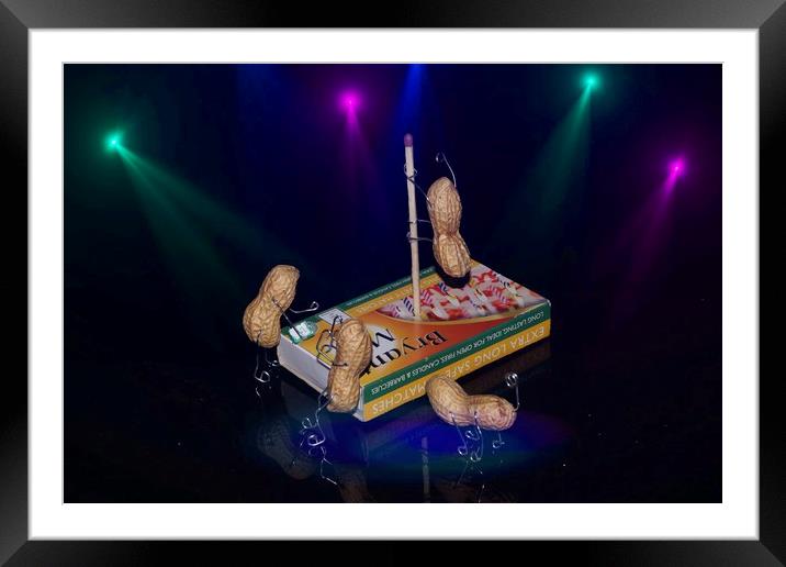 Trouble at Lap dancing club Framed Mounted Print by JC studios LRPS ARPS