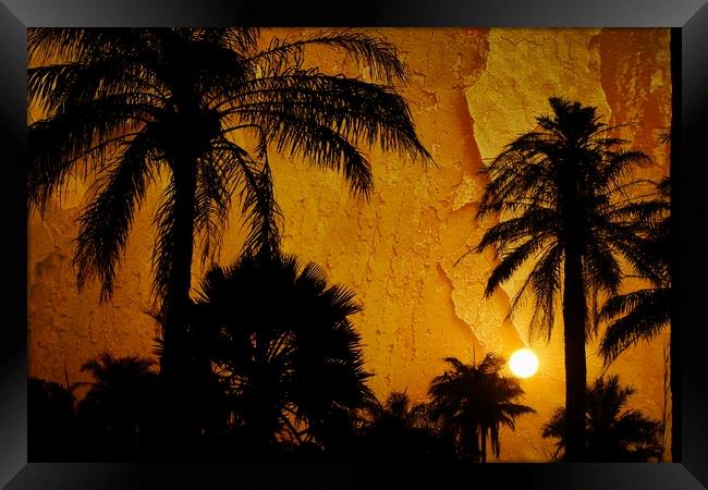 Gambian sunset  Framed Print by JC studios LRPS ARPS