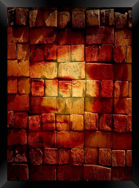 Burnt Bricks or Burns on bricks...( You decide) Framed Print by JC studios LRPS ARPS