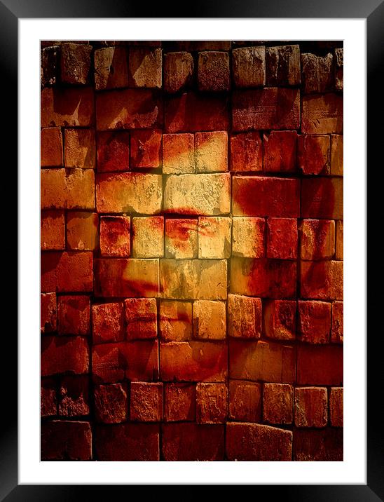 Burnt Bricks or Burns on bricks...( You decide) Framed Mounted Print by JC studios LRPS ARPS