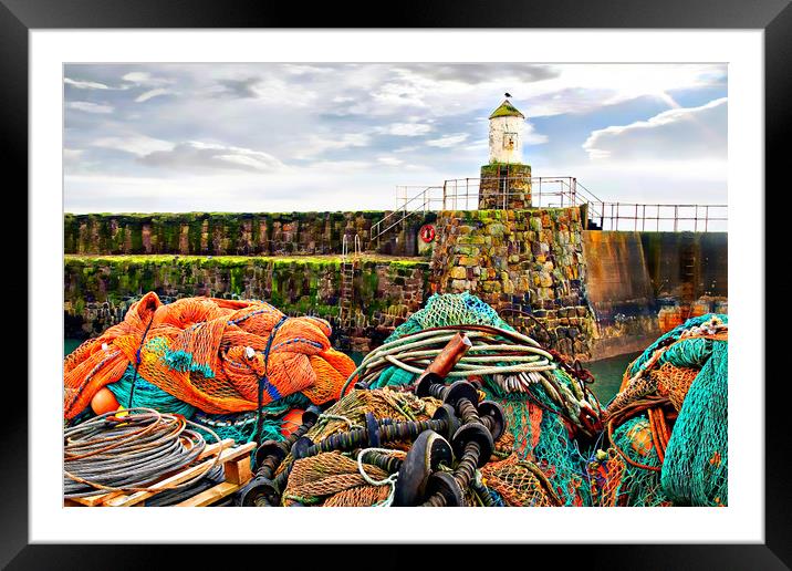 Pittenweem Framed Mounted Print by JC studios LRPS ARPS