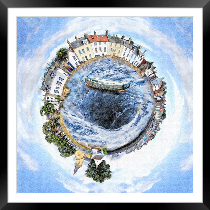 Anstruther canvas  Framed Mounted Print by JC studios LRPS ARPS