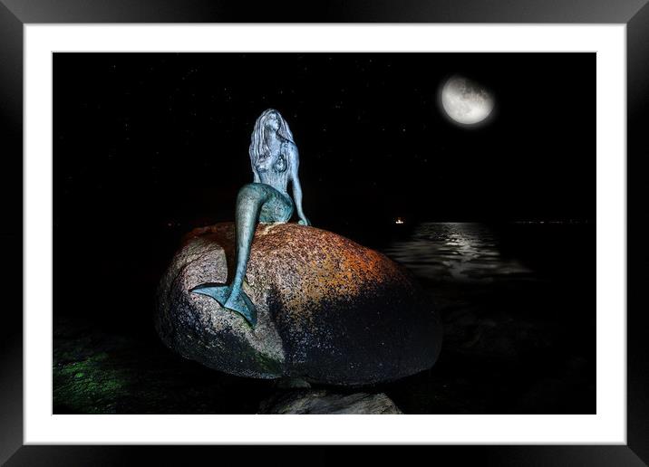 Mermaid of the North Framed Mounted Print by JC studios LRPS ARPS