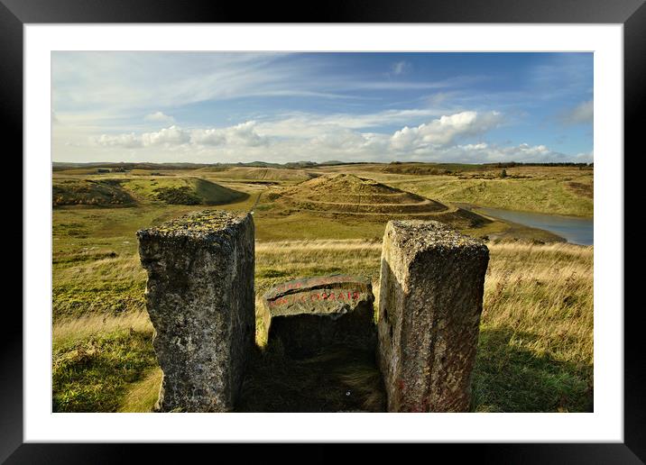 Open cast mines  Fife, Scotland Framed Mounted Print by JC studios LRPS ARPS