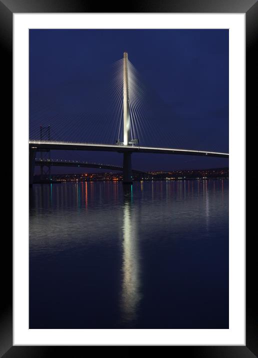 Portrait of Queensferry crossing Framed Mounted Print by JC studios LRPS ARPS