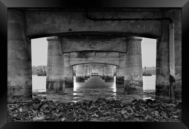 The Kincardine Bridge  Framed Print by JC studios LRPS ARPS