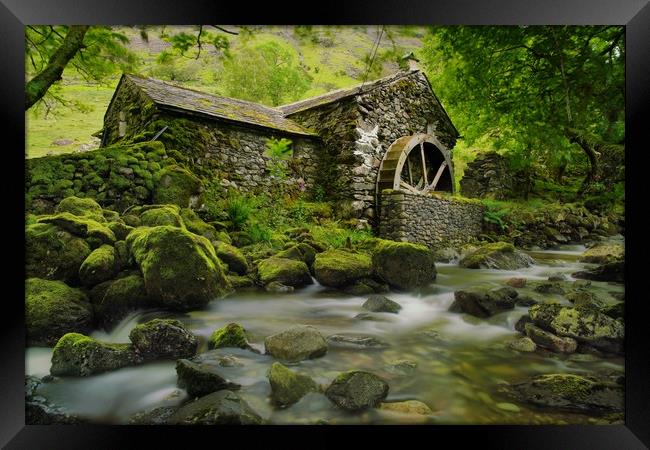 The old water mill Framed Print by JC studios LRPS ARPS