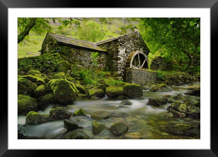The old water mill Framed Mounted Print by JC studios LRPS ARPS