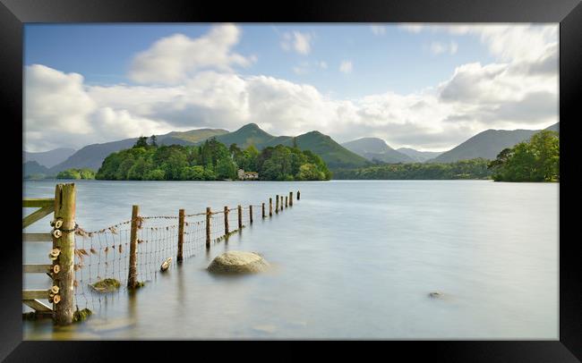 The lake and island Framed Print by JC studios LRPS ARPS