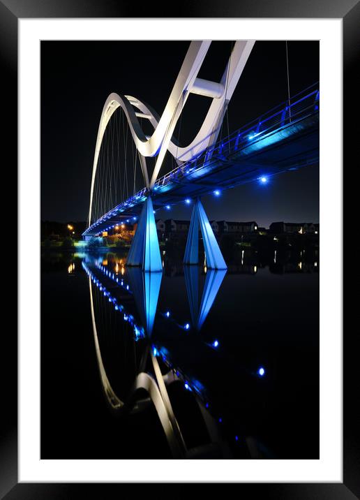 Infinity bridge in early hours Framed Mounted Print by JC studios LRPS ARPS