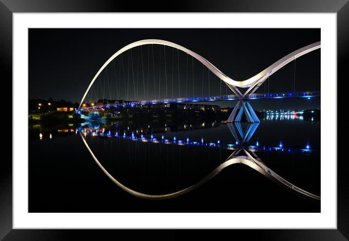 Infinity bridge in landscape orientation Framed Mounted Print by JC studios LRPS ARPS