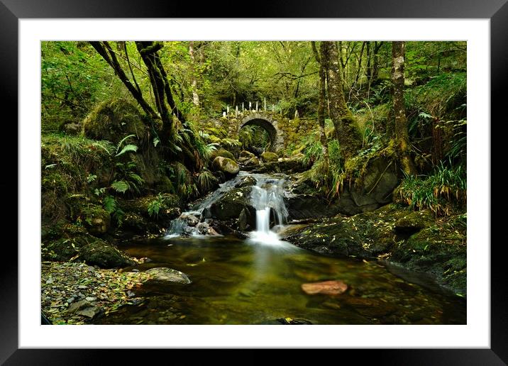 Fairy Bridge, where magic happens on a daily basis Framed Mounted Print by JC studios LRPS ARPS